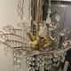 1980s chandelier with pendants