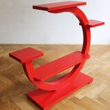 Red Modernist Flower Stand