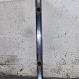 End table in chrome and smoked glass