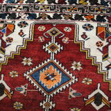 Carpet Persian athentique of the 1970s, knotted hands 208x134cm