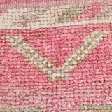 2x10 Pink & Green Tribal Vintage Runner Rug, 70x309Cm