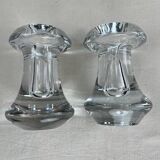 Set of 70s design candlesticks