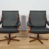Office Armchairs from Soda Galvano, Norway, 1960s, set of 2