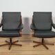 Office Armchairs from Soda Galvano, Norway, 1960s, set of 2