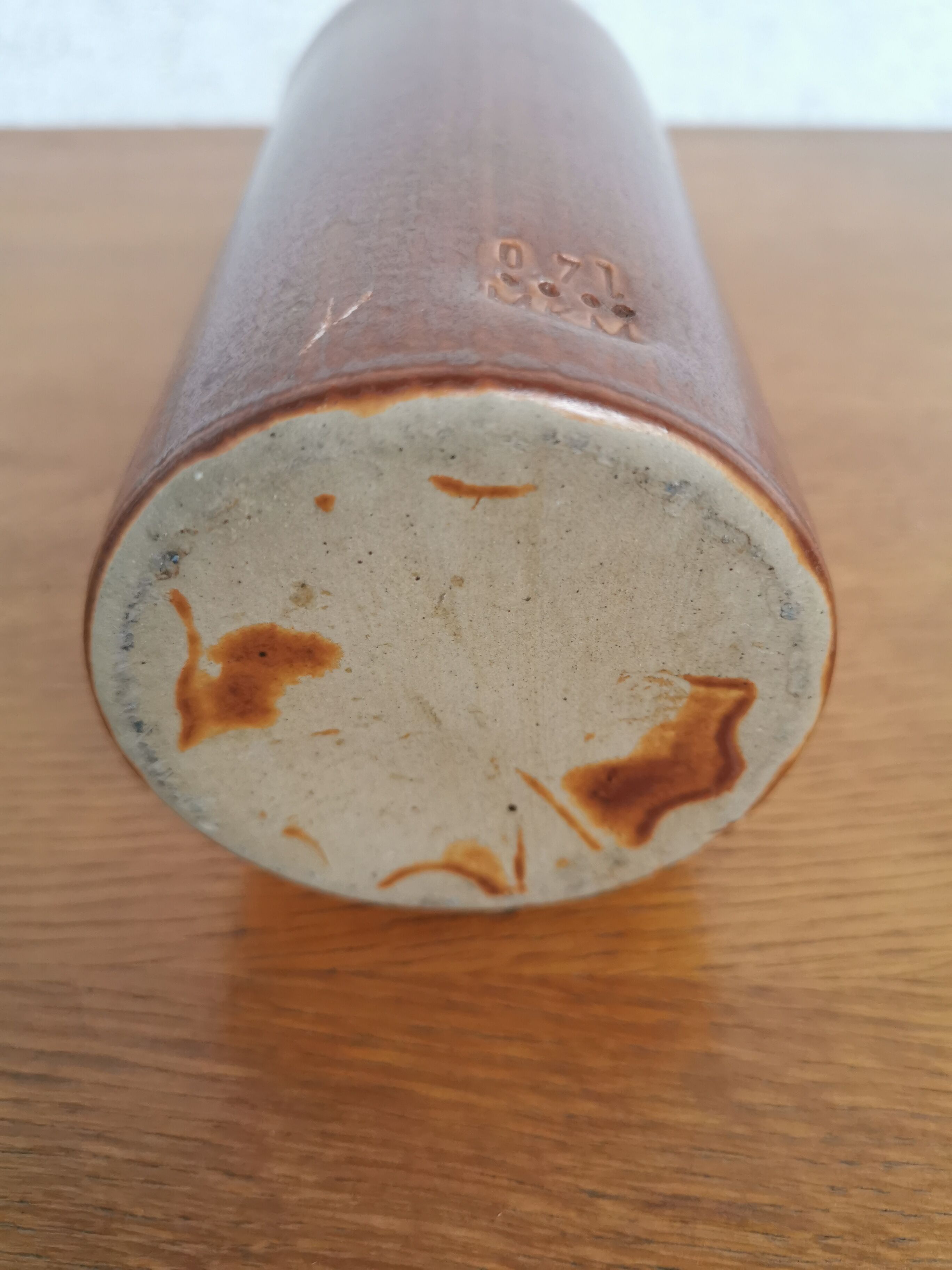 Vase soliflore en grès
