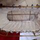 Old cot in brass 19th century