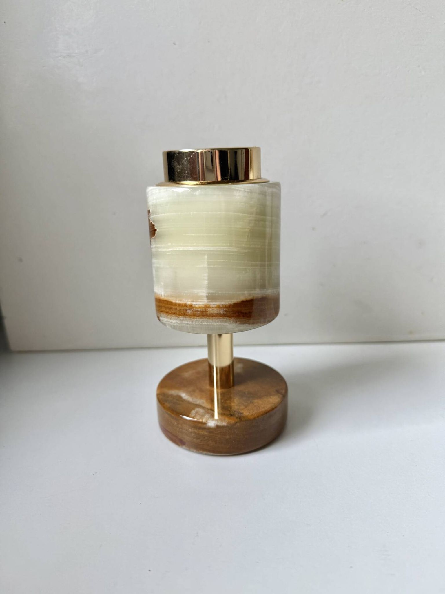 Briquet de table en marbre onyx vintage SAROME Japon