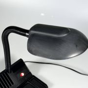 1960s 1970s Gooseneck Table Lamp Adjustable Space Age in Metal & Plastic
