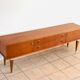Minimalist vintage teak sideboard 1960