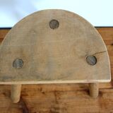 Vintage tripod wooden stool