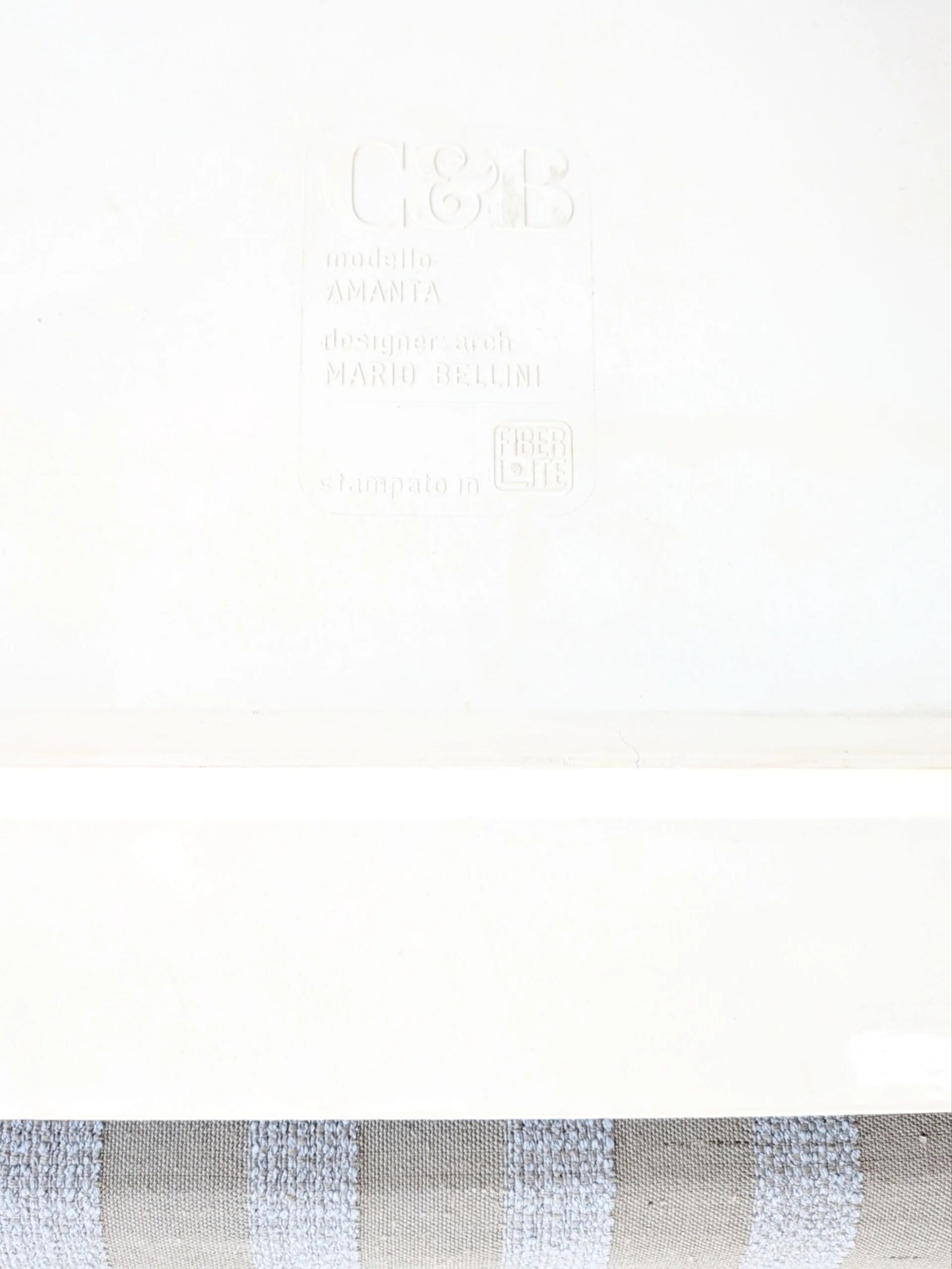 'Amanta' lounge chair early edition by Mario Bellini for C&B Italia 1960s