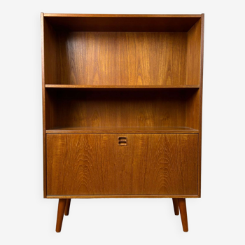 Vintage Scandinavian teak bookcase from Westergaards Mobelfabrik Silkeborg, 60s