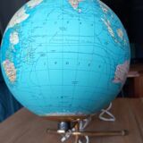 Vintage illuminated globe