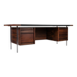 Iconic mid century modern desk by svend ivar dysthe, dokka mobler, norway, 1960s