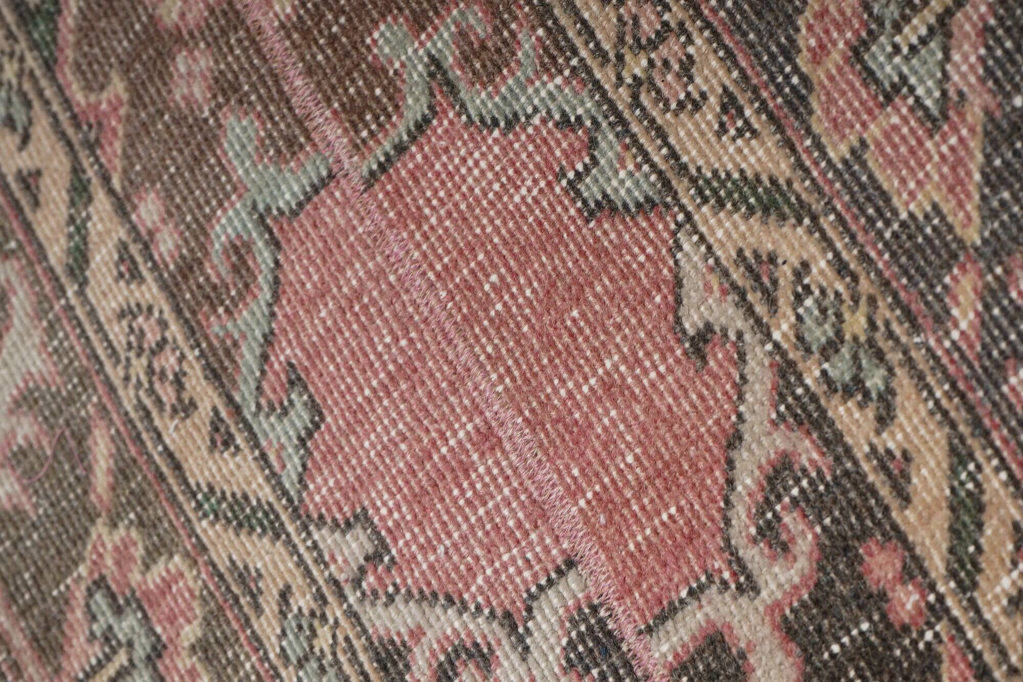 Vintage Turkish hallway rug 54x525 cm