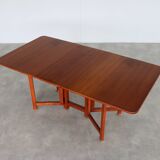 vintage dining table | table | extendable | 1960s | Swedish