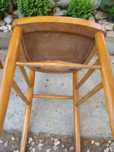 Pair of old bistro chairs