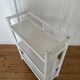 Bookcase vintage rattan standing shelf