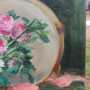 Old oil painting still life F.Trarbach Cantin