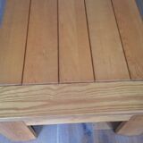 Solid ash coffee table