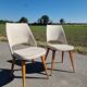 Set of 2 barrel chairs from the 60s