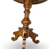 an antique Italian Sorrento occasional table top, from the 19th