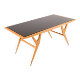 Table basse de style Ico Parisi, milieu du siècle, Italie, années 1950