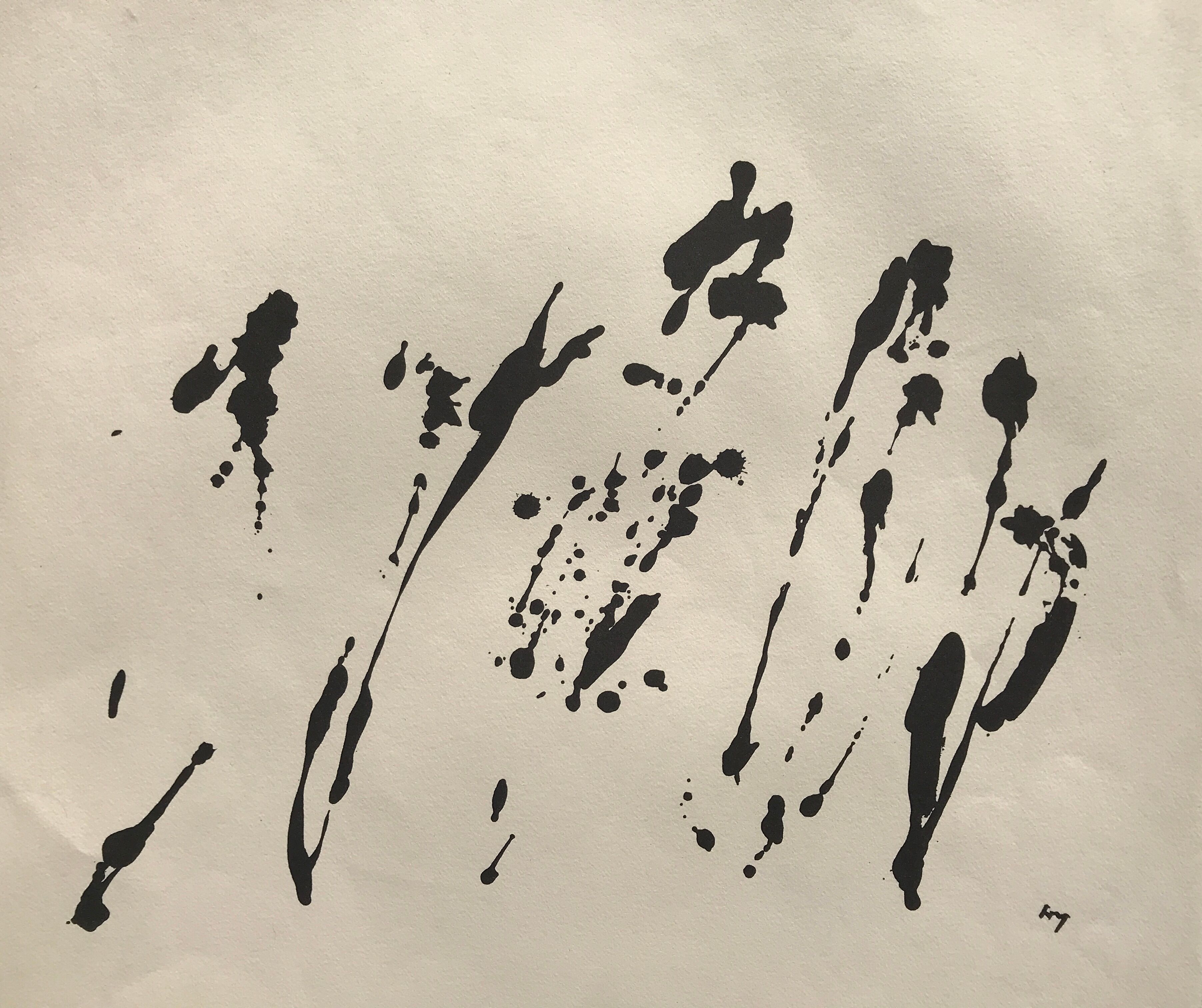 Exhibition poster, Avril en poésie, 1989