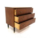 Commode scandinave en teck, Suède, 1950