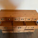 Apothecary drawer cabinet