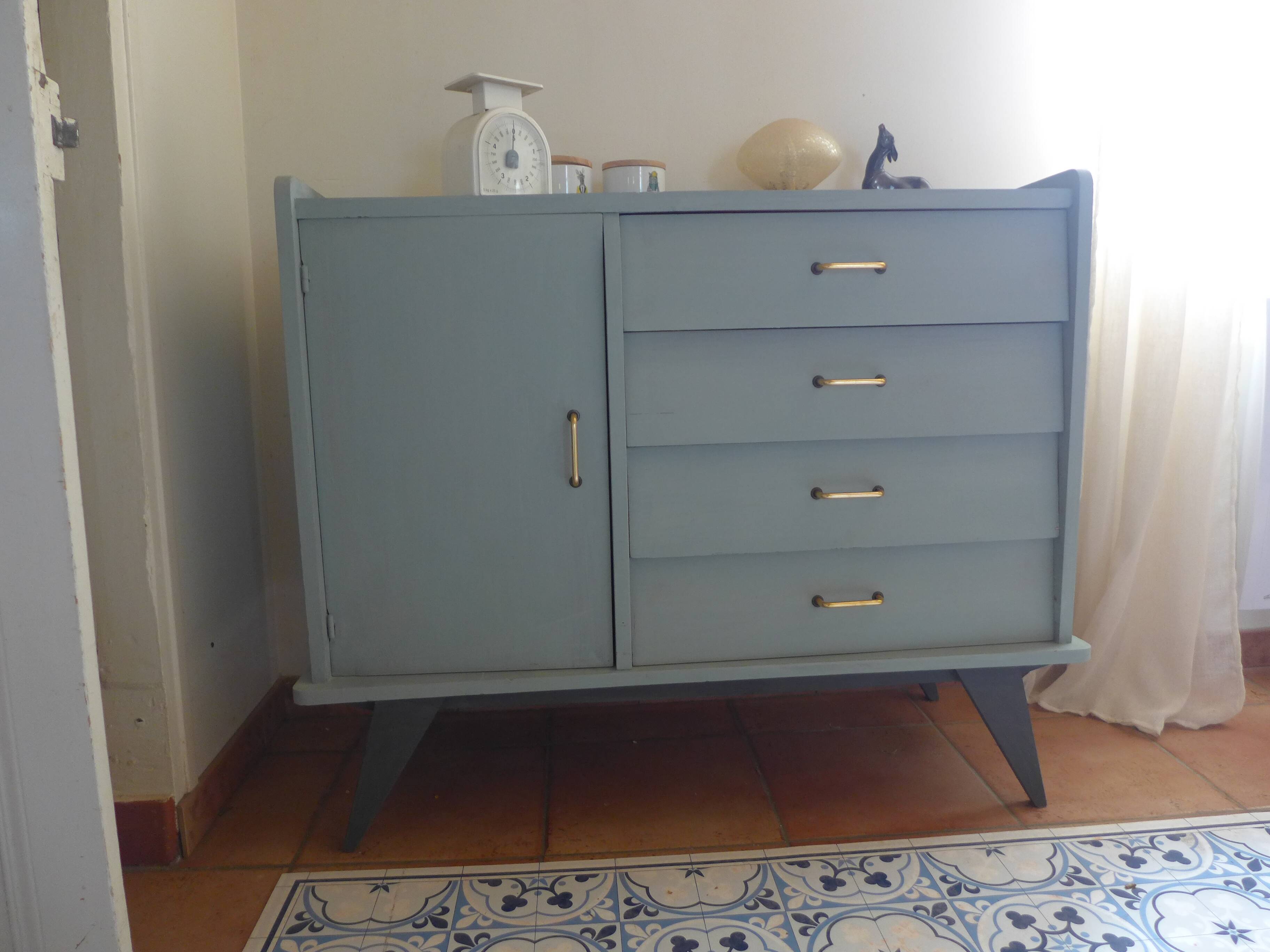 Renovated vintage buffet