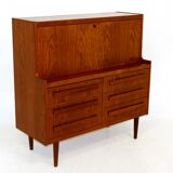 Secrétaire en teck, Sigfrid Omann, Danemark, 1960
