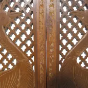 HANDCRAFTED SCREEN Carved by hand NEW