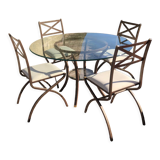 Dining table and chairs