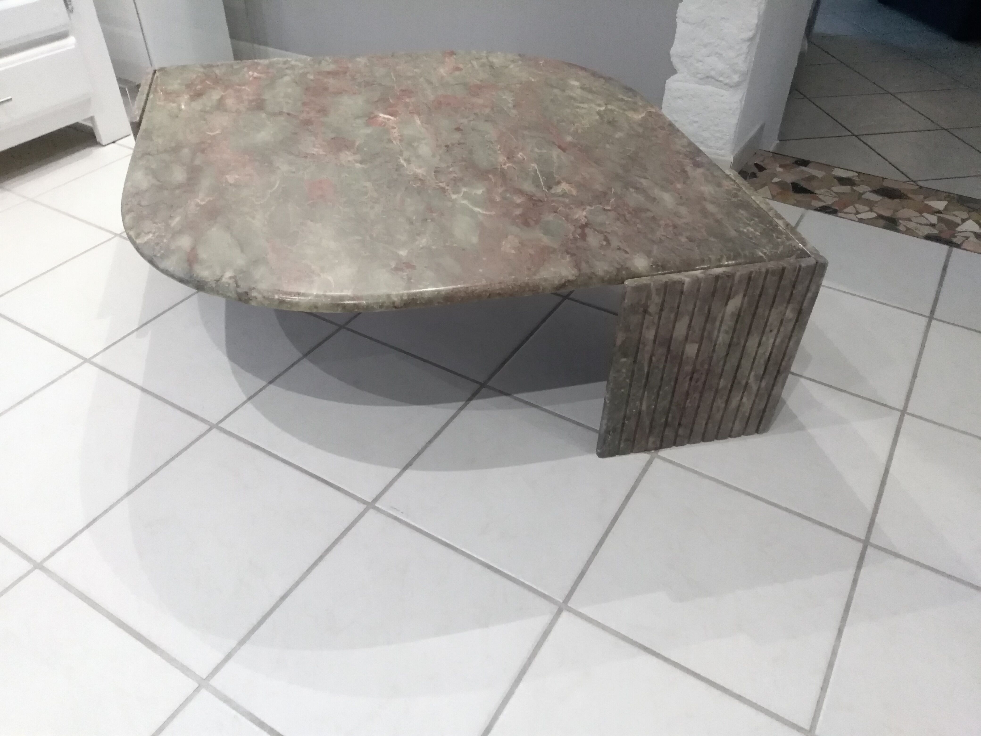 Roche Bobois marble coffee table, 1970