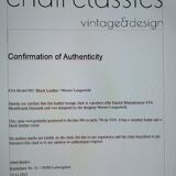 ESA leather chair 802 by Werner Langenfeld