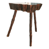 Brutalist tripod stool