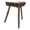 Brutalist tripod stool