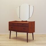 Teak dressing table, Danish design, 1970s, production: Denmark