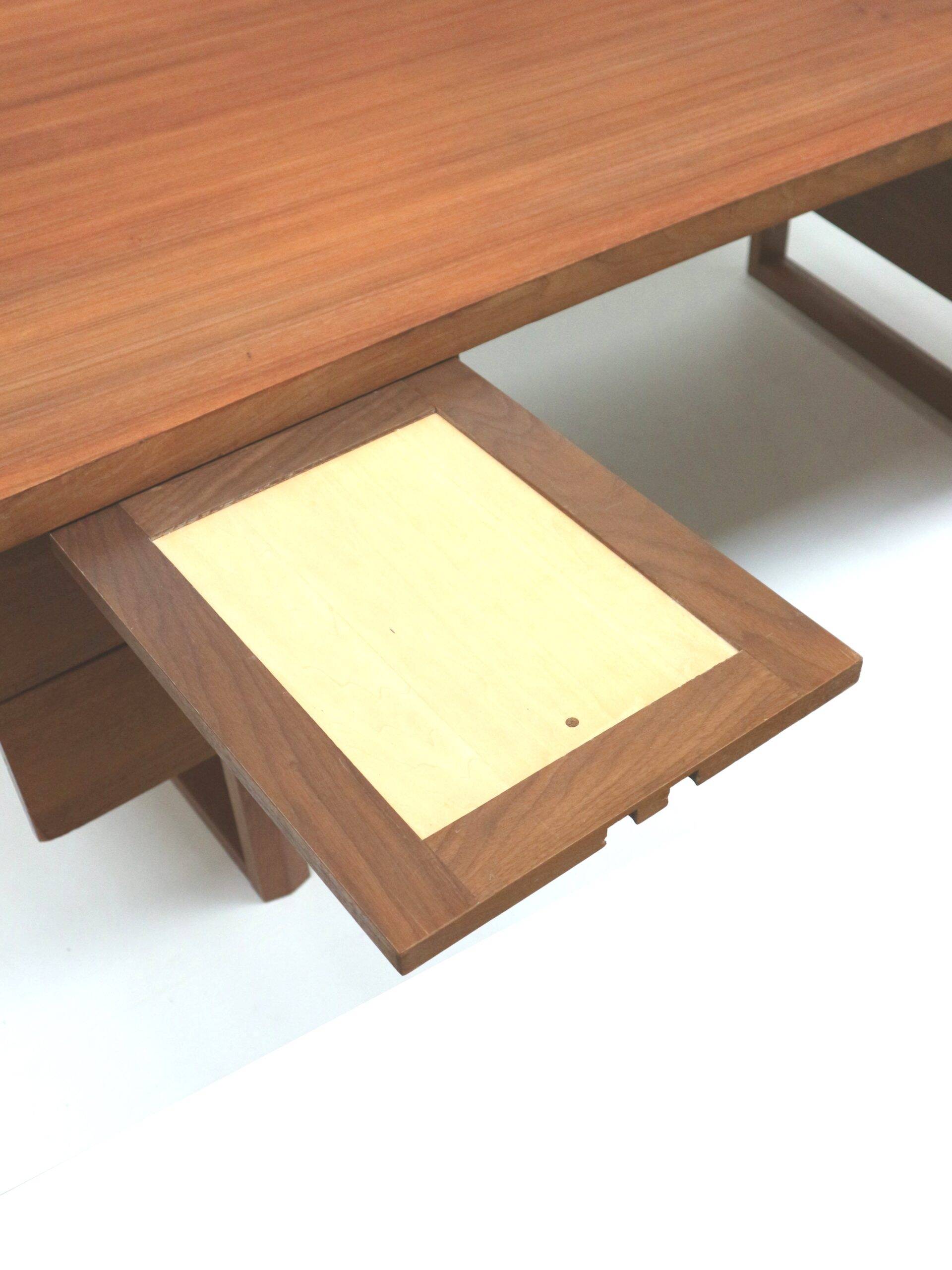 Vintage German design executive desk by Kondor, made in the 1970s