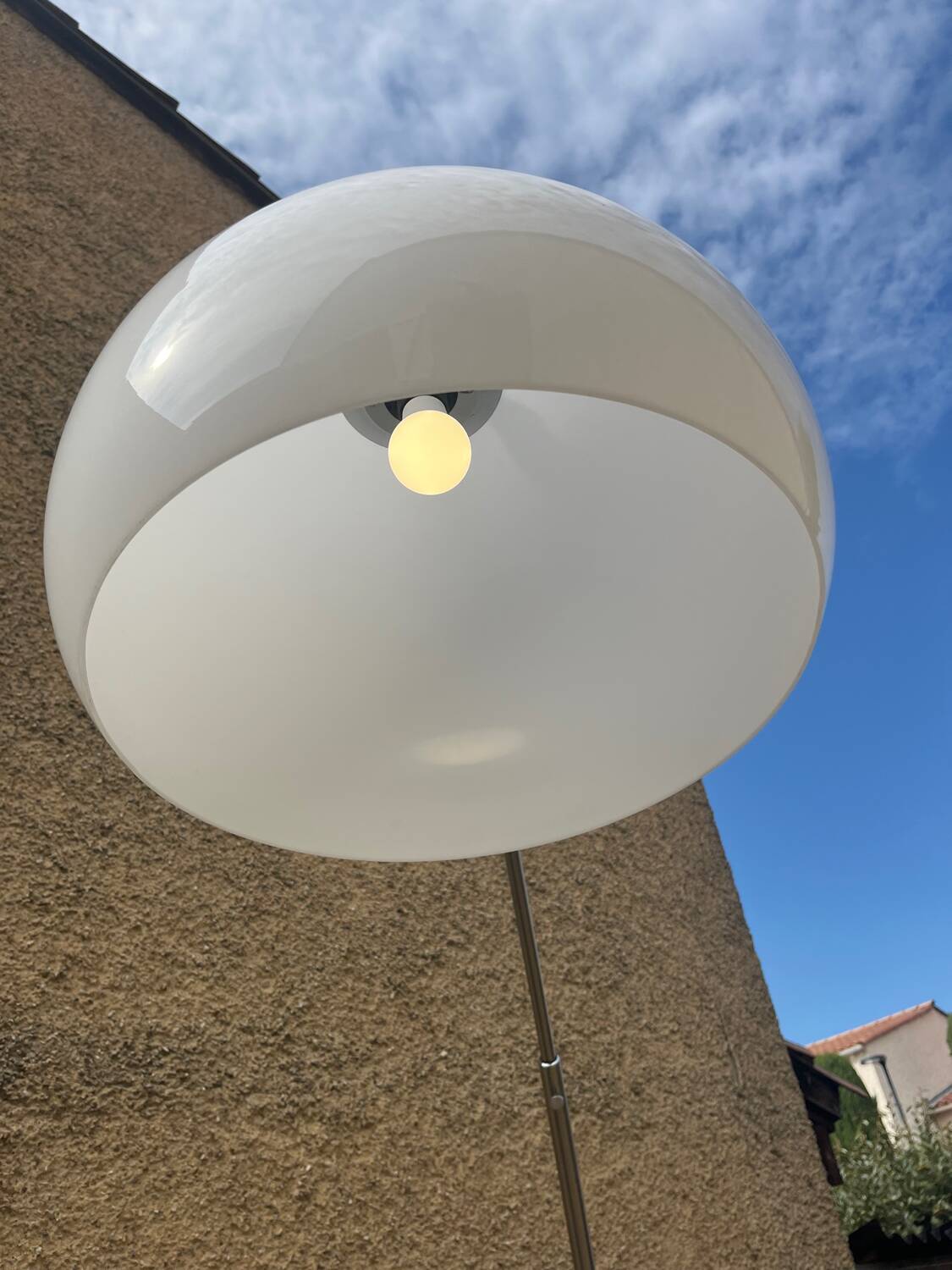 Arc floor lamp, 1970s design