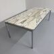 Florence Knoll 70s vintage metal marble coffee table