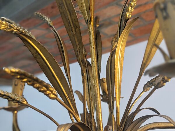 Lustre ''épis de blé'' à 5 bras