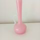 Set of 5 pastel opaline soliflore vases