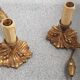 Bedside lamps bronze shabby chic