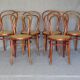6 bistro chairs N° 14 canned, by Turpe Dresden 1890