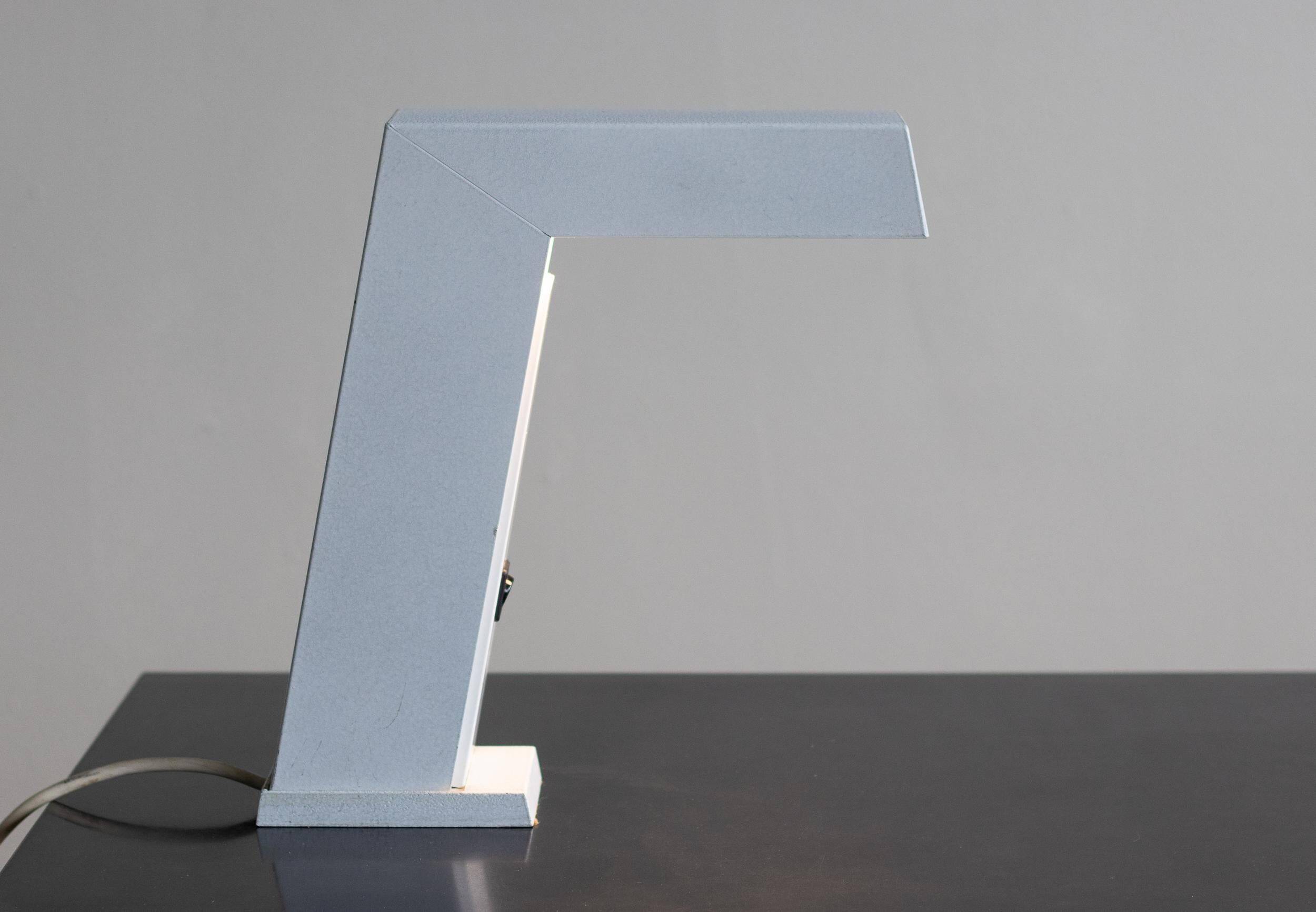 Work Sun desk lamp by Euro Licht, halogen, minimalist design, 1983