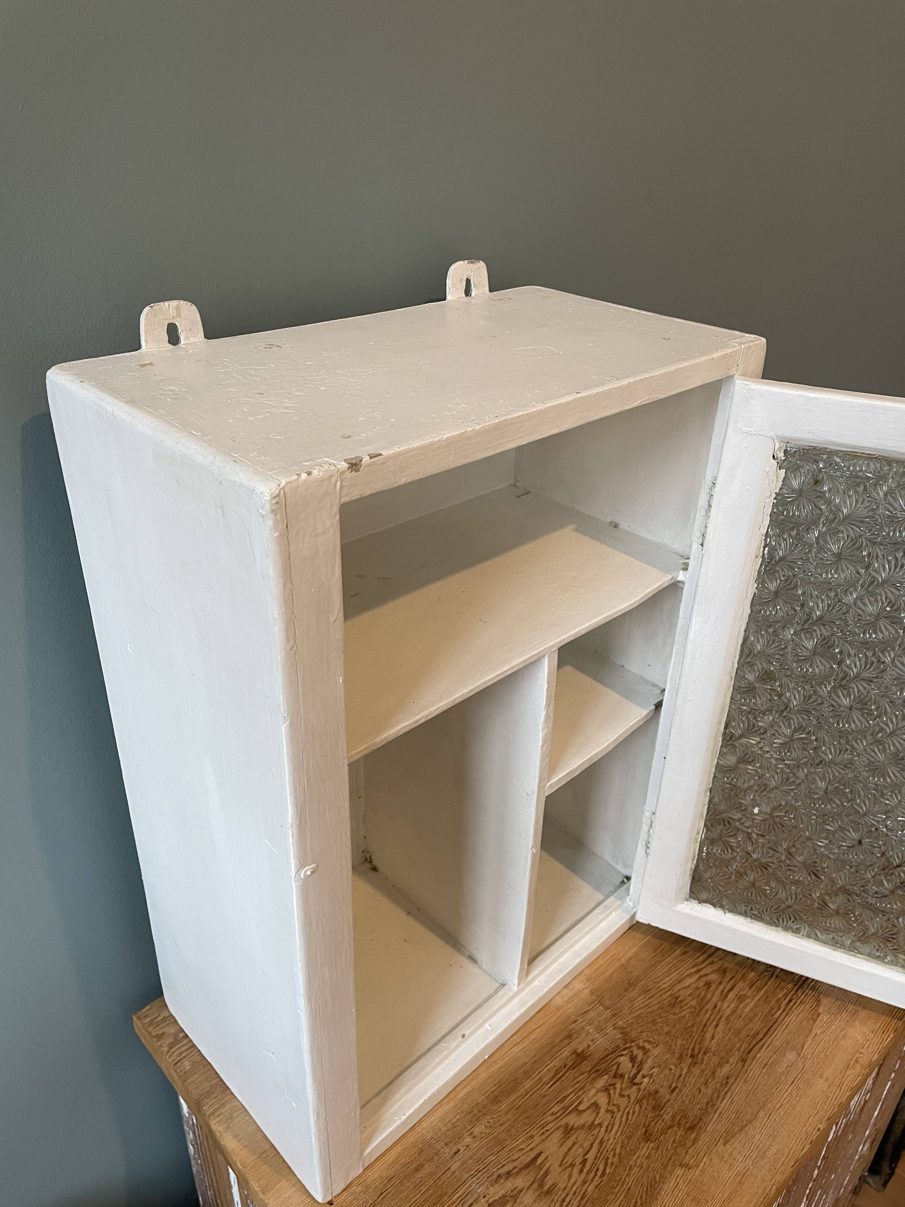 Old toilet cabinet