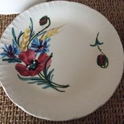 Set of 8 Vallauris plates