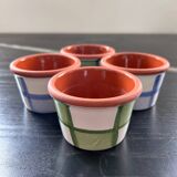 Lot de 4 cache pots pour succulentes